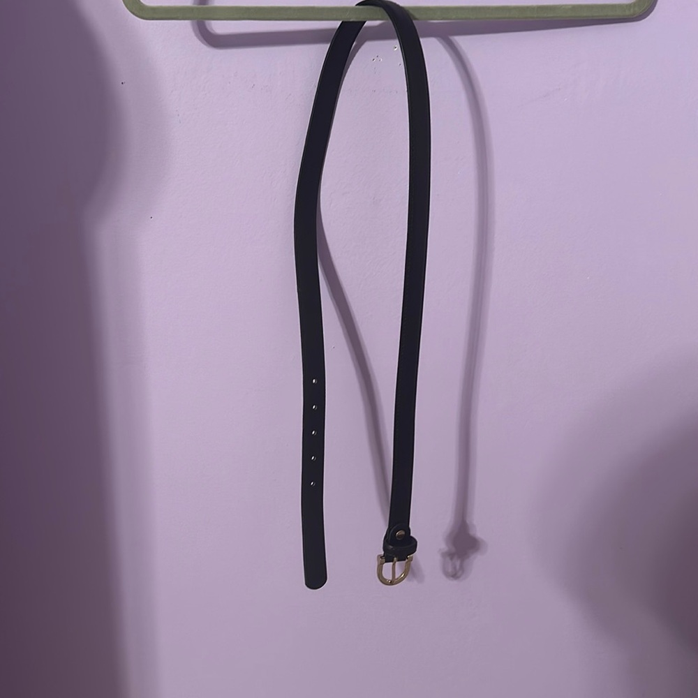 FINAL SALE Forever 21 Black Faux Leather Belt
